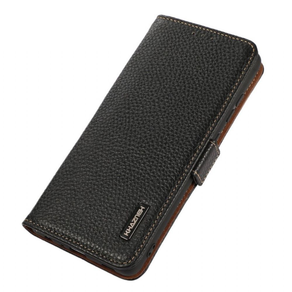 Flip Case Für Vivo X80 Pro Leder Khazneh Rfid