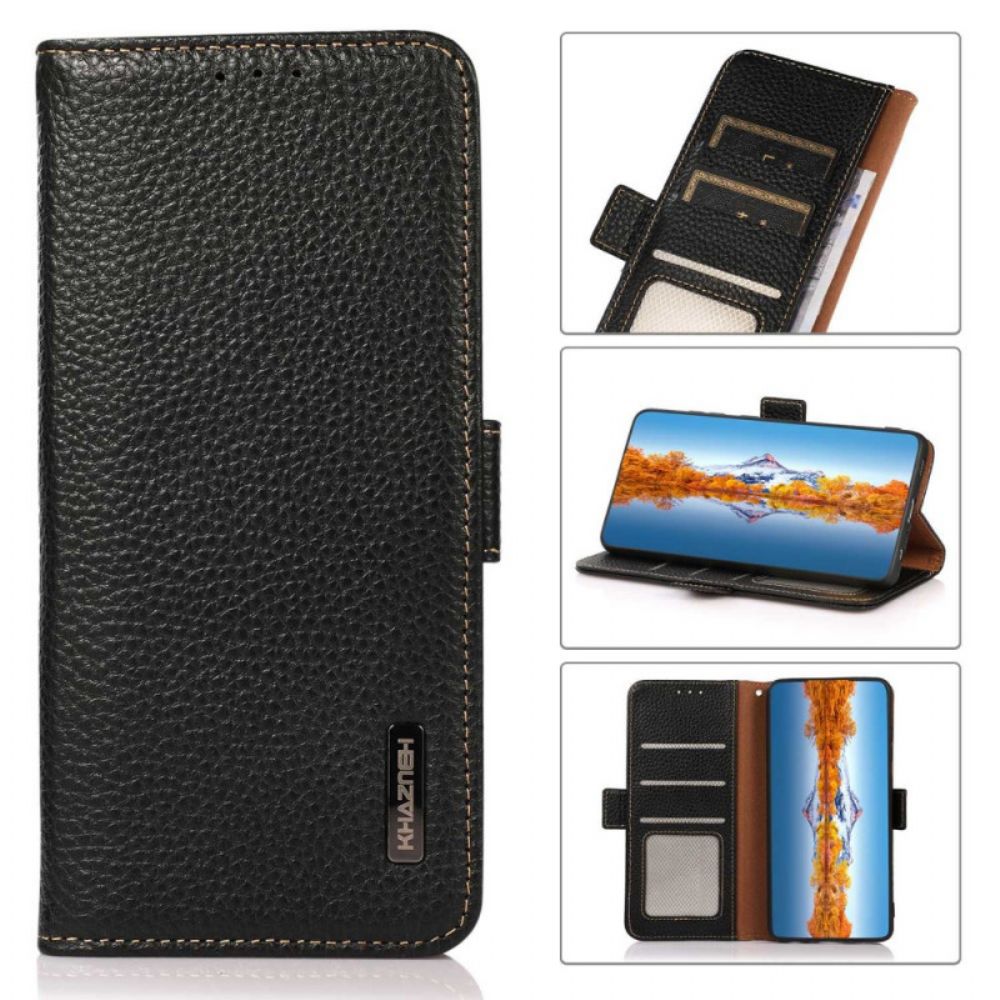 Flip Case Für Vivo X80 Pro Leder Khazneh Rfid