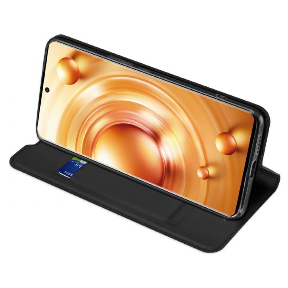 Schutzhülle Für Vivo X80 Pro Flip Case Skin-pro-serie Dux Ducis