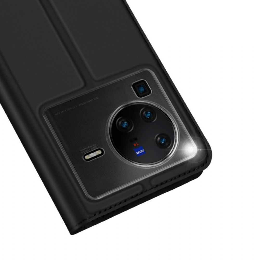 Schutzhülle Für Vivo X80 Pro Flip Case Skin-pro-serie Dux Ducis