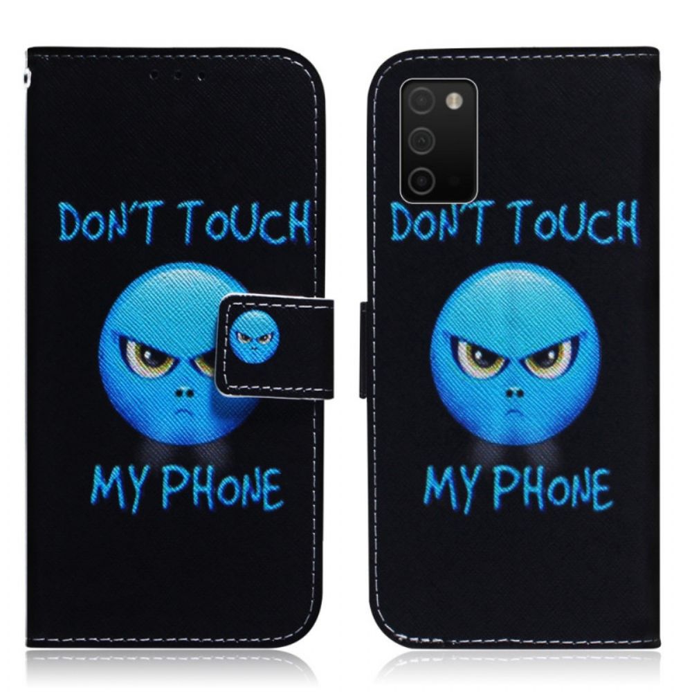 Flip Case Für Samsung Galaxy A03s Emoji-telefon