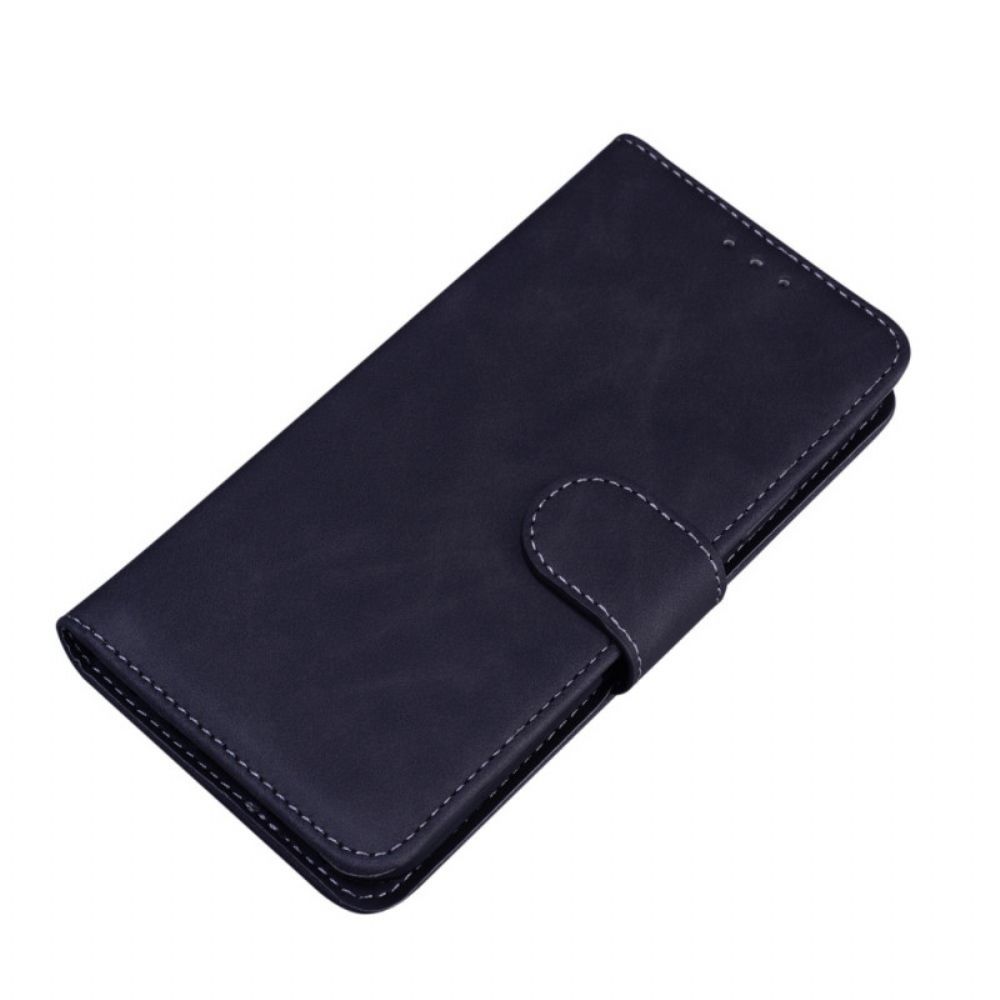 Flip Case Für Samsung Galaxy A03s Leder Im Vintage-couture-stil