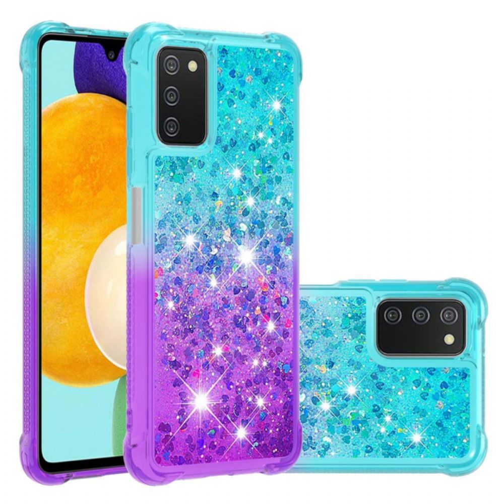 Hülle Für Samsung Galaxy A03s Paillettenfarben