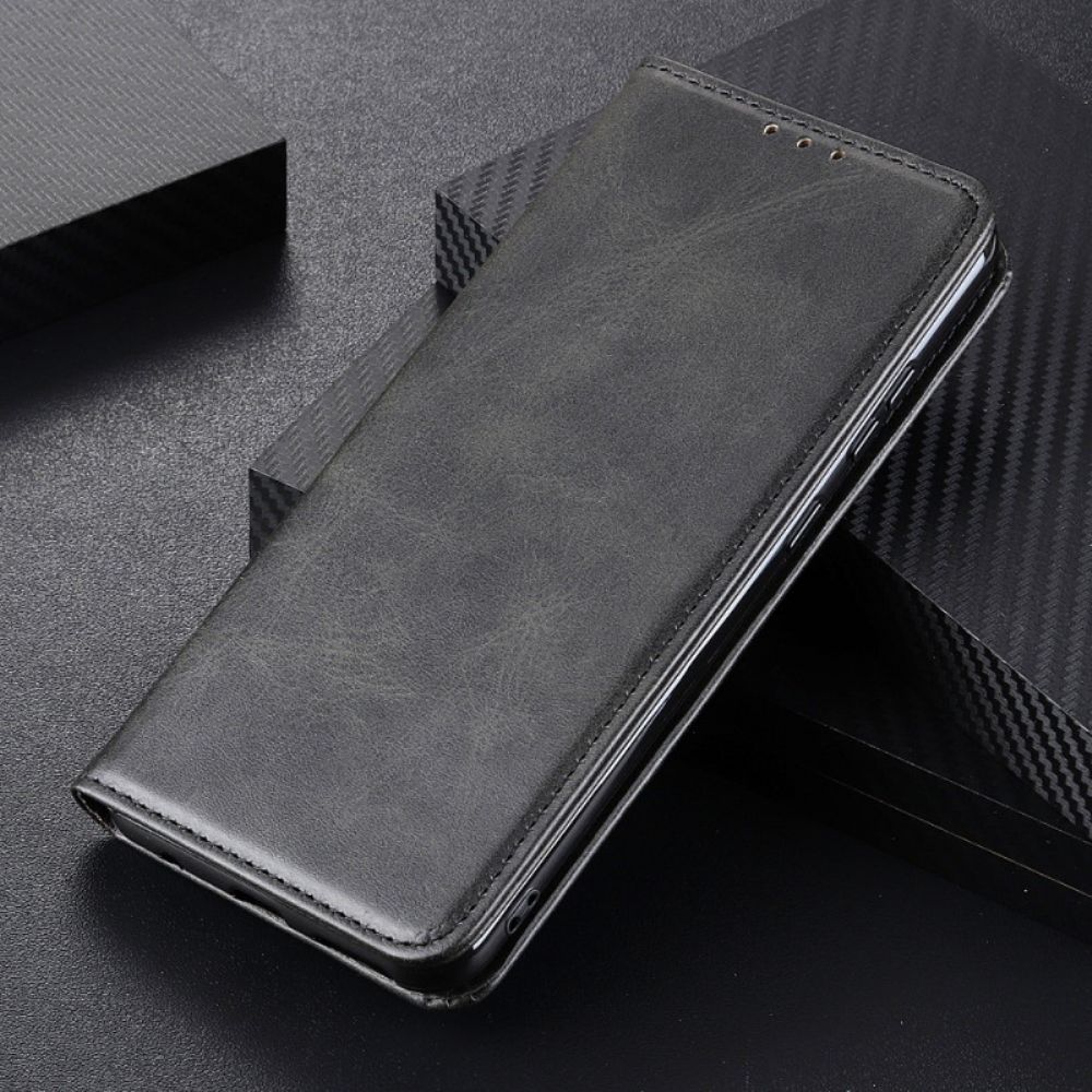 Schutzhülle Für Samsung Galaxy A03s Flip Case Elegance Spaltleder