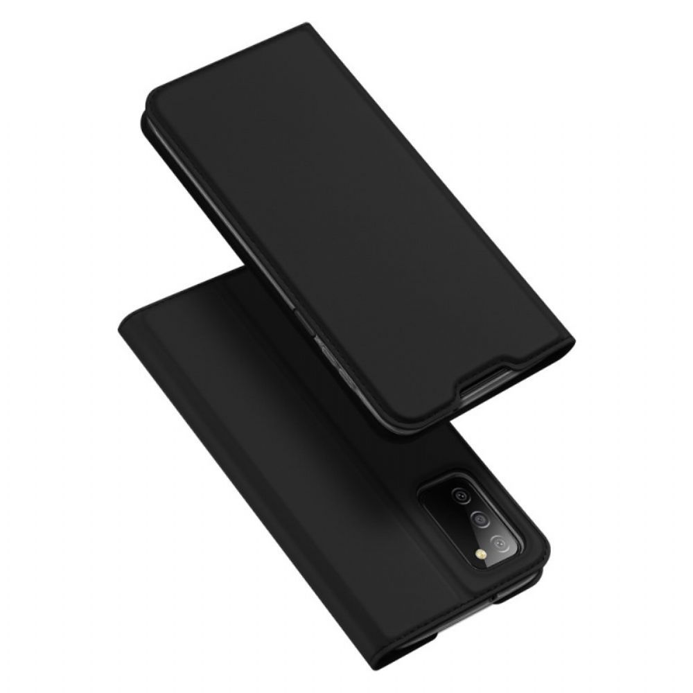 Schutzhülle Für Samsung Galaxy A03s Flip Case Skin Pro Dux Ducis