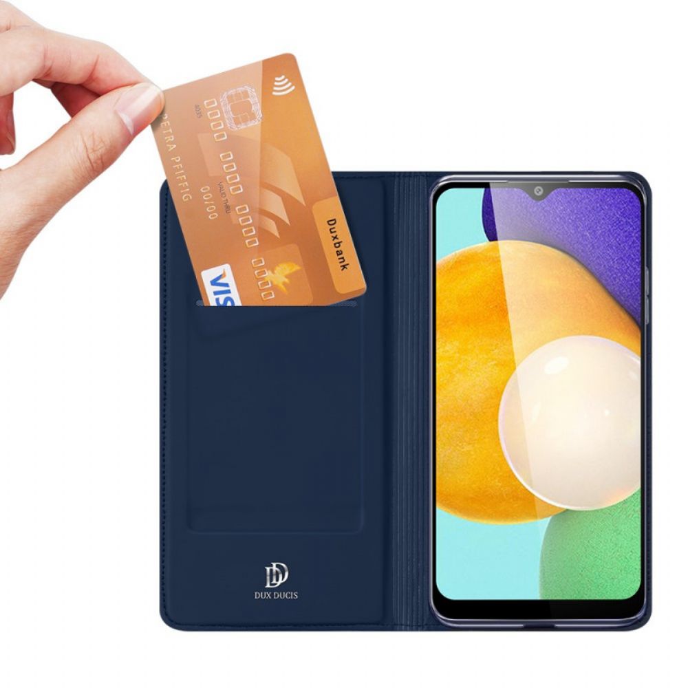 Schutzhülle Für Samsung Galaxy A03s Flip Case Skin Pro Dux Ducis