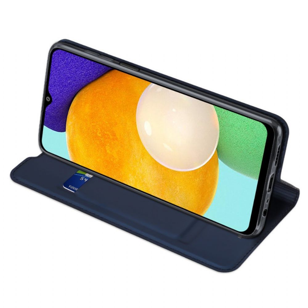 Schutzhülle Für Samsung Galaxy A03s Flip Case Skin Pro Dux Ducis