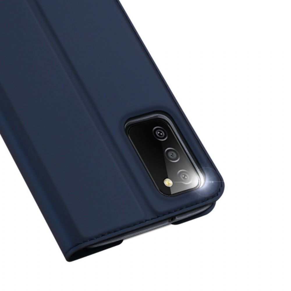 Schutzhülle Für Samsung Galaxy A03s Flip Case Skin Pro Dux Ducis