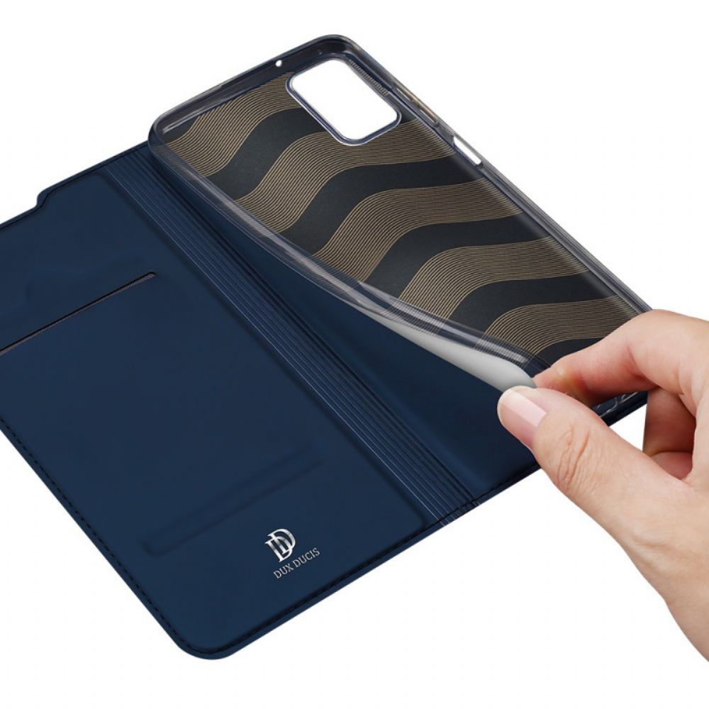 Schutzhülle Für Samsung Galaxy A03s Flip Case Skin Pro Dux Ducis