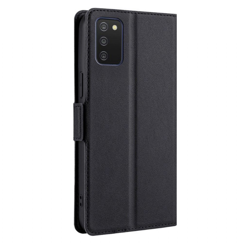 Schutzhülle Für Samsung Galaxy A03s Flip Case Vintage-leder-stil