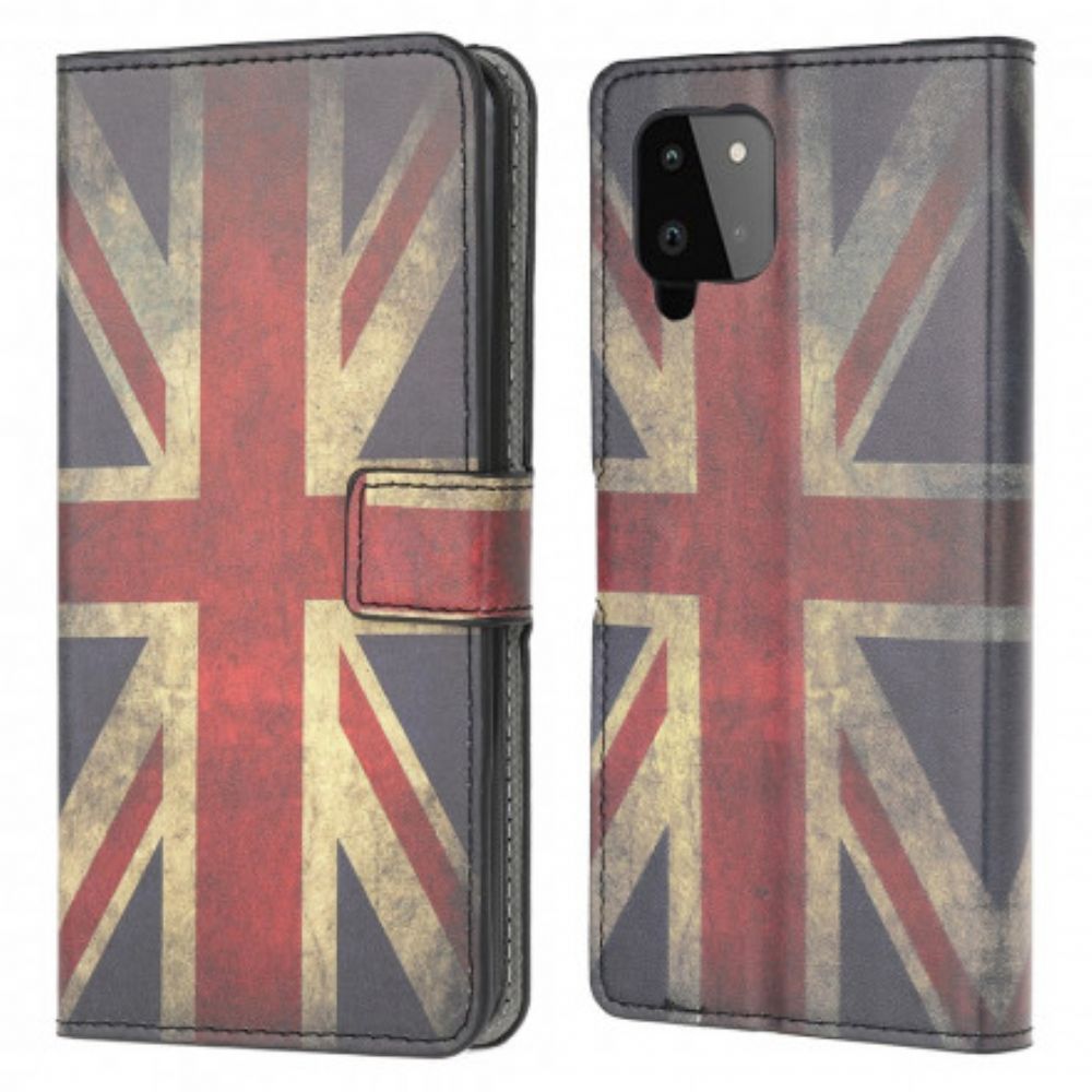 Flip Case Für Samsung Galaxy A22 4G England-flagge