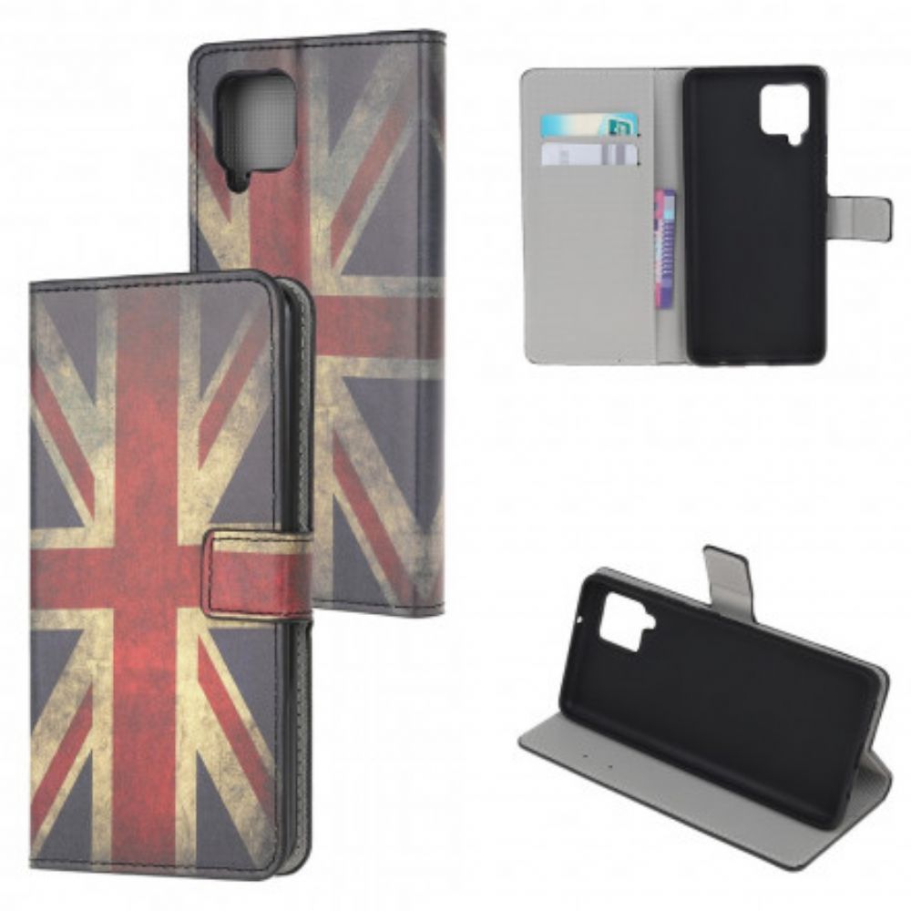 Flip Case Für Samsung Galaxy A22 4G England-flagge