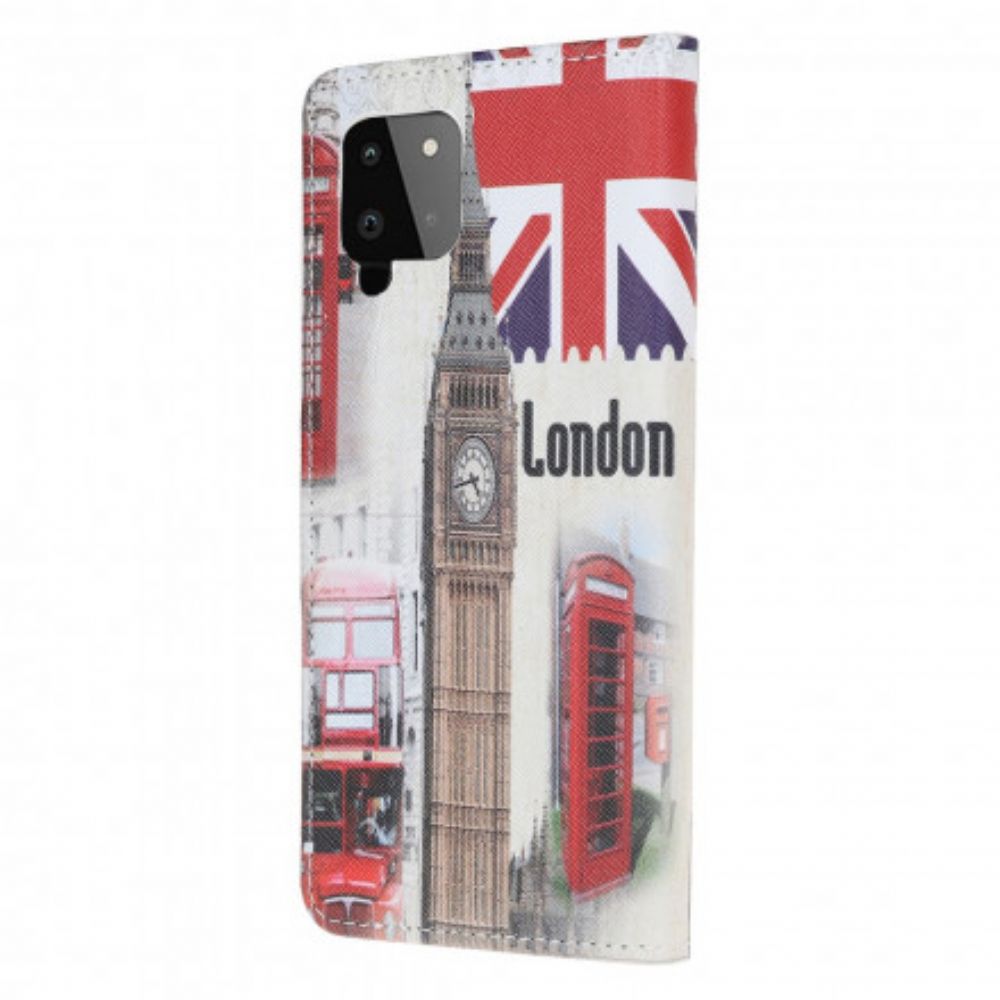 Flip Case Für Samsung Galaxy A22 4G Londonlife