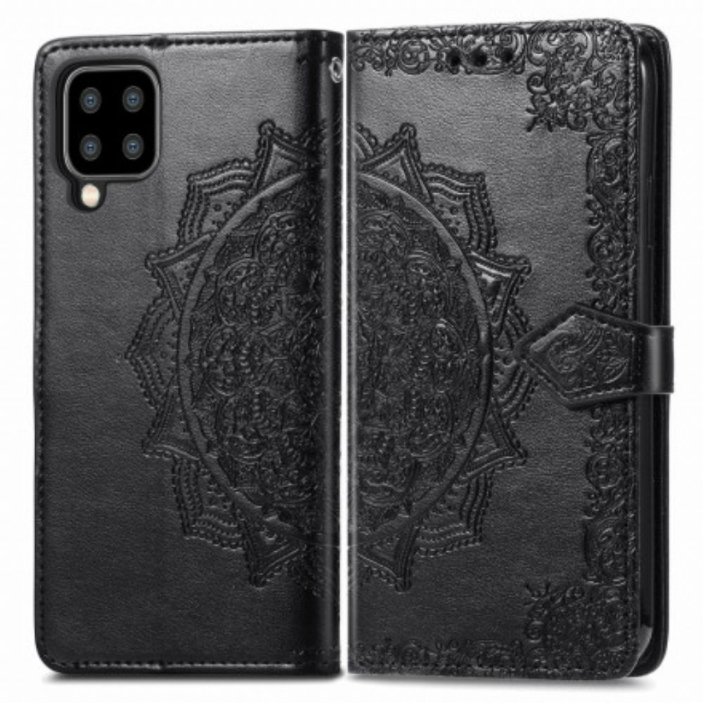 Flip Case Für Samsung Galaxy A22 4G Mandala Aus Dem Mittelalter