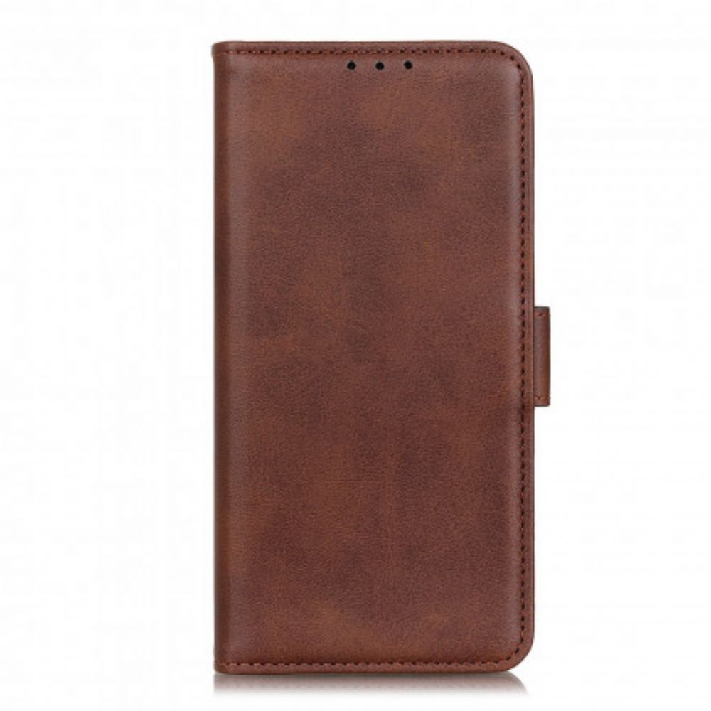 Lederhüllen Für Samsung Galaxy A22 4G Flip Case Vintage Doppelklappe