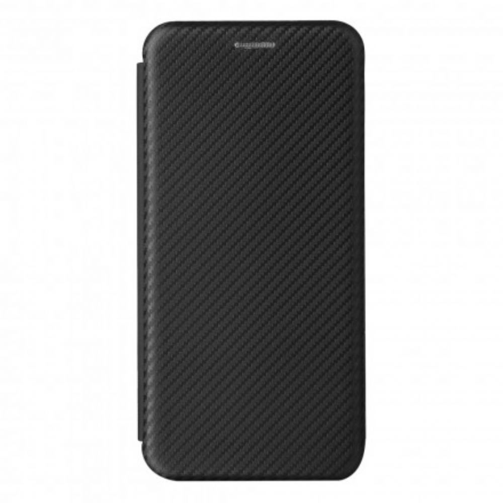 Schutzhülle Für Samsung Galaxy A22 4G Flip Case Kohlefaser