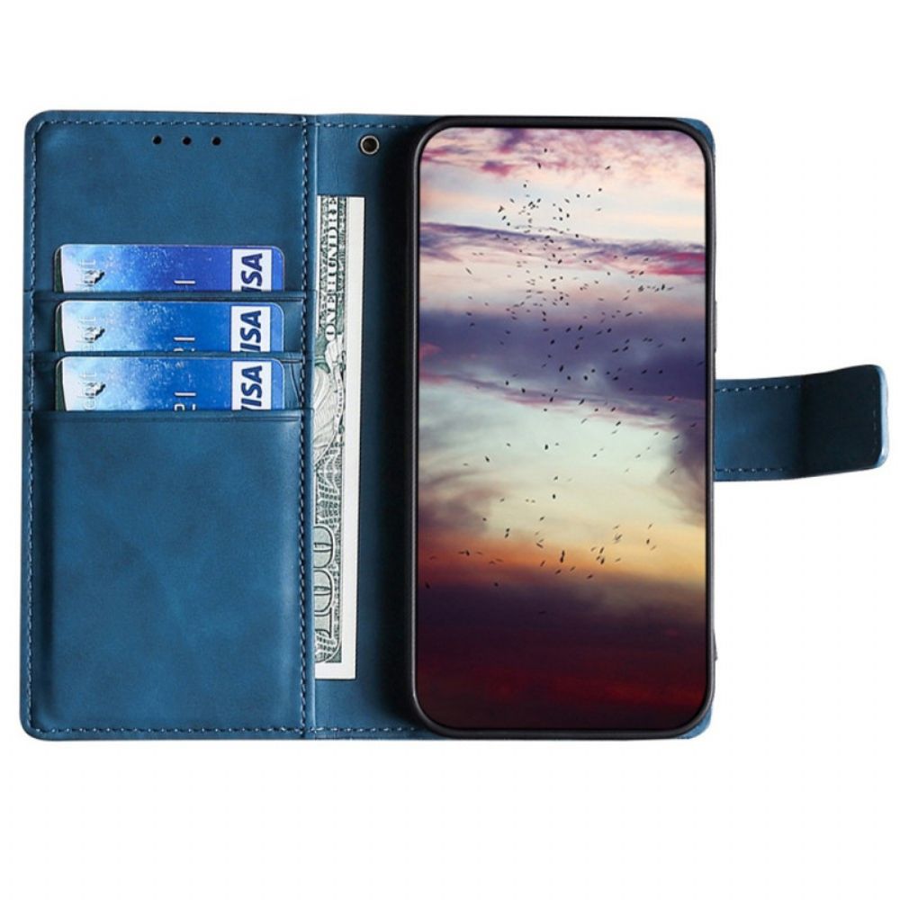 Flip Case Für OnePlus 10T 5G Krokodil