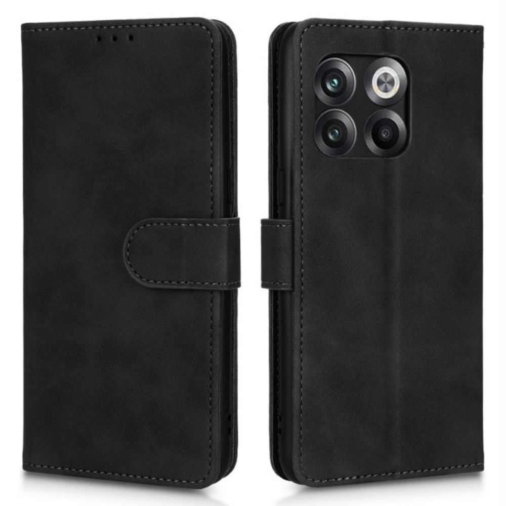 Flip Case Für OnePlus 10T 5G Mit Kordel Schlichtes Riemchen