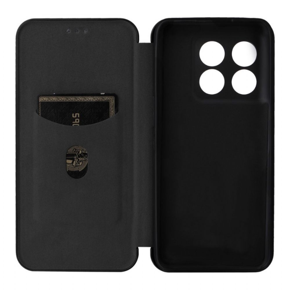 Schutzhülle Für OnePlus 10T 5G Flip Case Kohlefaser