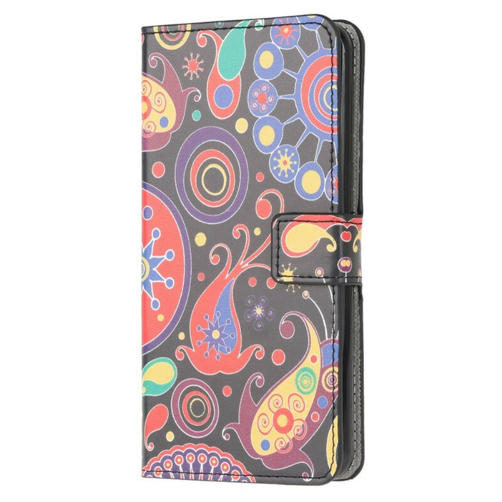 Flip Case Für Samsung Galaxy A31 Galaxiezeichnungen