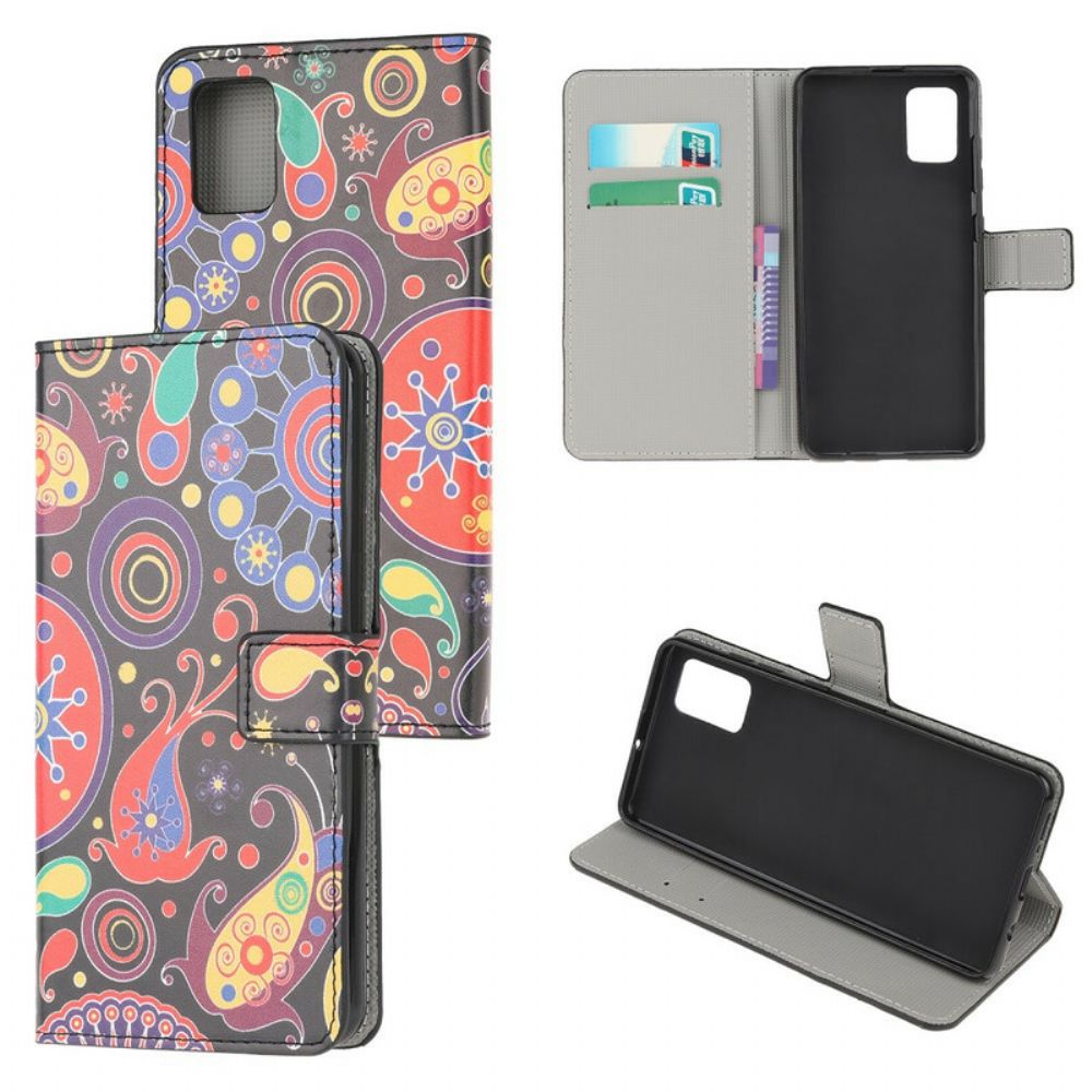 Flip Case Für Samsung Galaxy A31 Galaxiezeichnungen