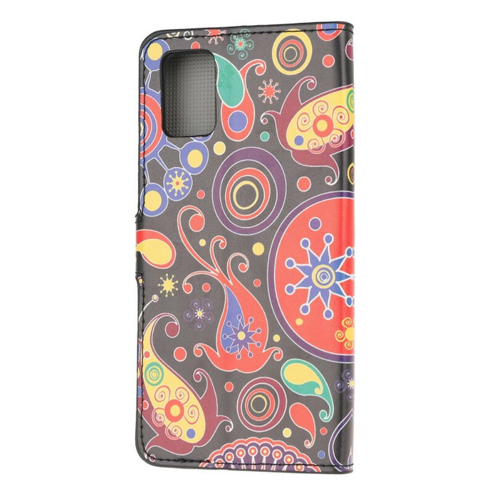 Flip Case Für Samsung Galaxy A31 Galaxiezeichnungen