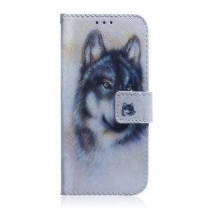 Flip Case Für Samsung Galaxy A31 Hundeblick