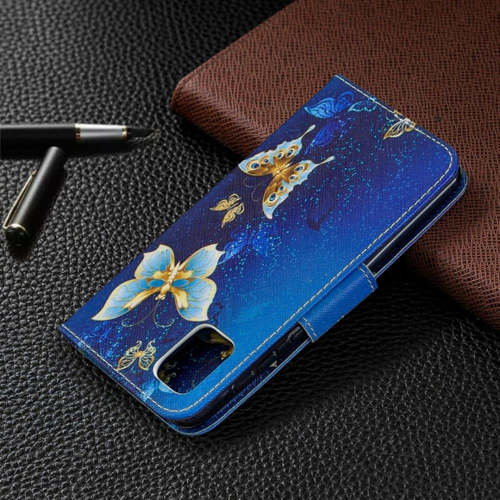 Flip Case Für Samsung Galaxy A31 Könige Der Schmetterlinge