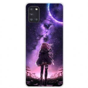 Handyhülle Für Samsung Galaxy A31 Magischer Vollmond