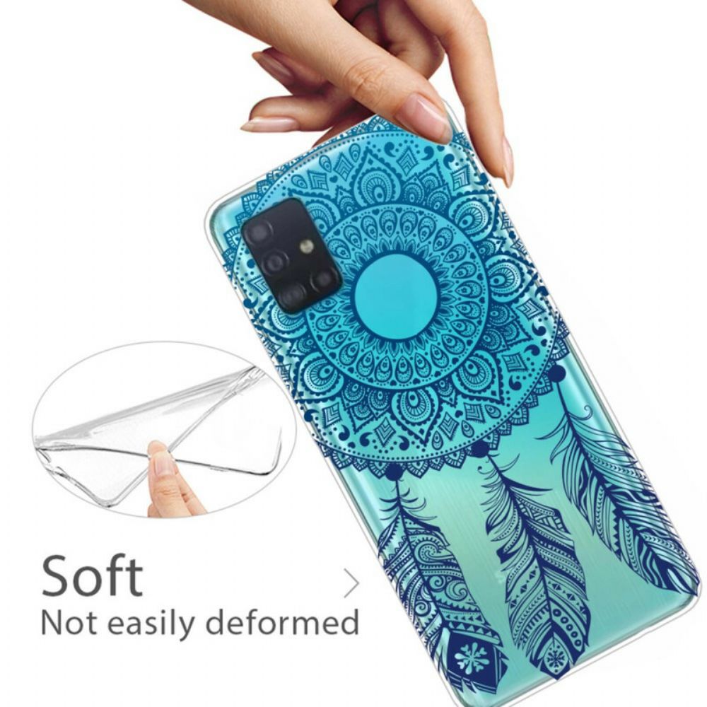 Hülle Für Samsung Galaxy A31 Einzigartiges Blumenmandala