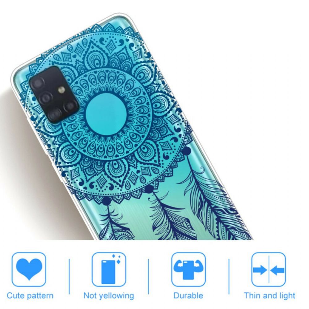 Hülle Für Samsung Galaxy A31 Einzigartiges Blumenmandala