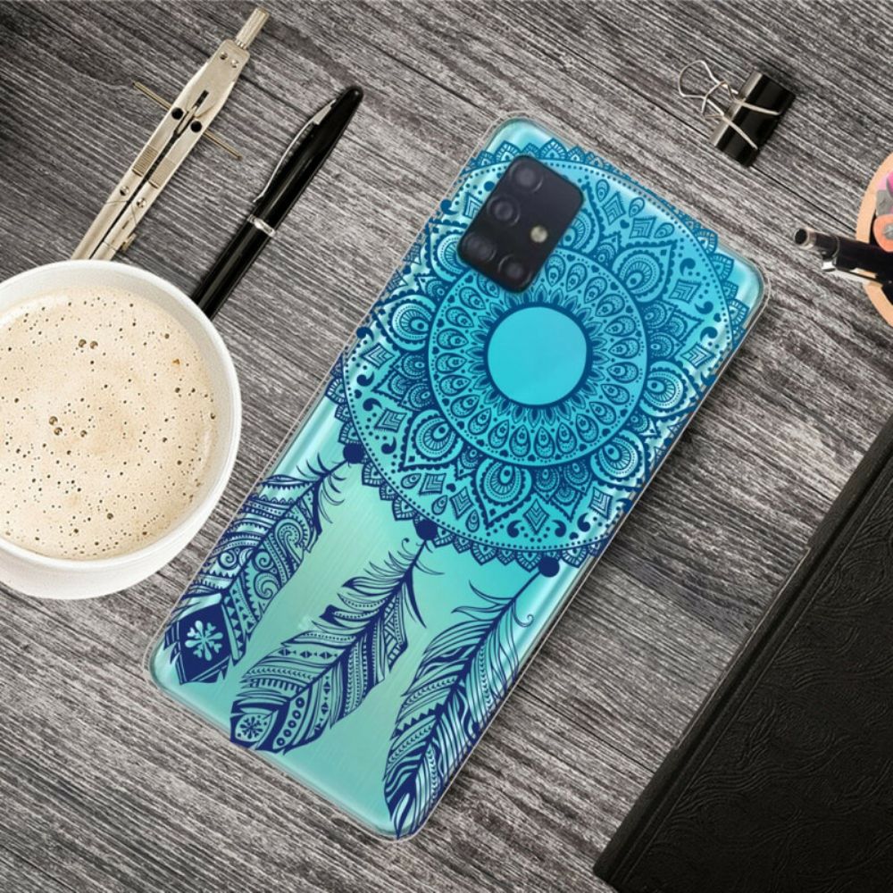 Hülle Für Samsung Galaxy A31 Einzigartiges Blumenmandala