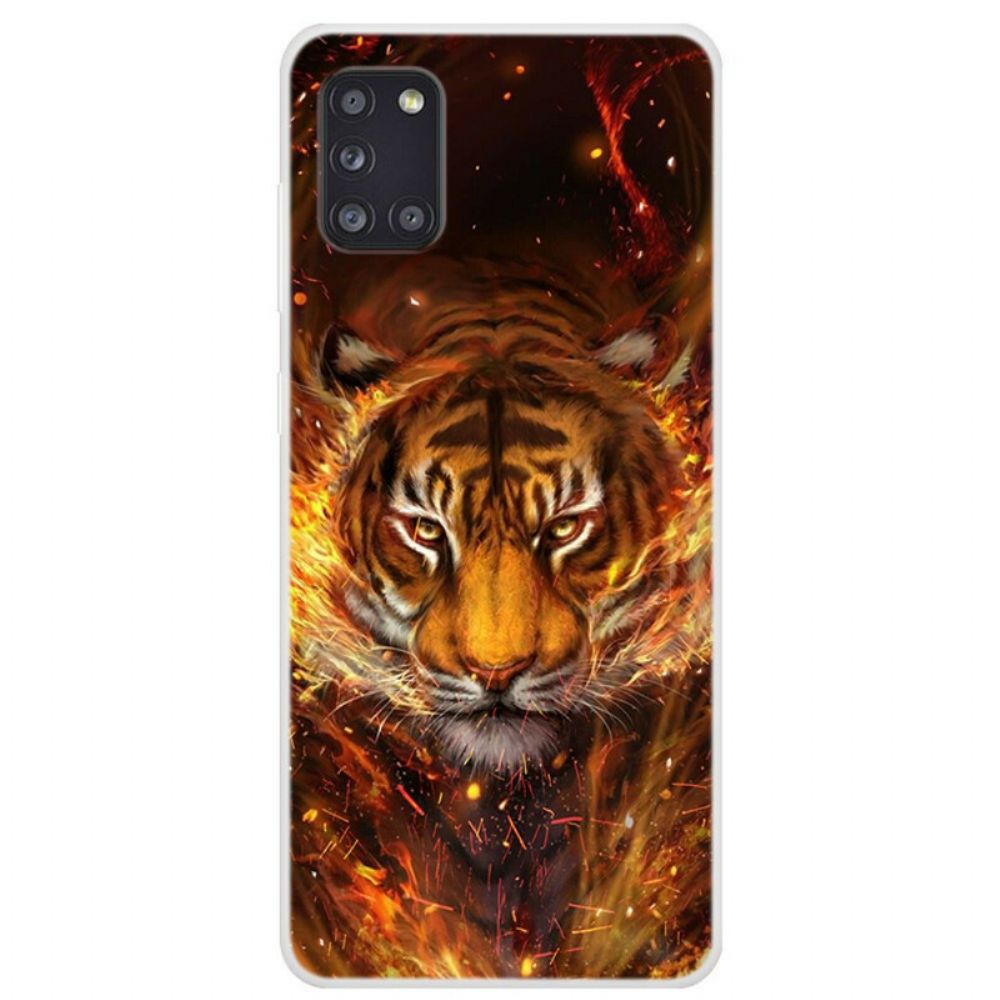 Hülle Für Samsung Galaxy A31 Feuertiger