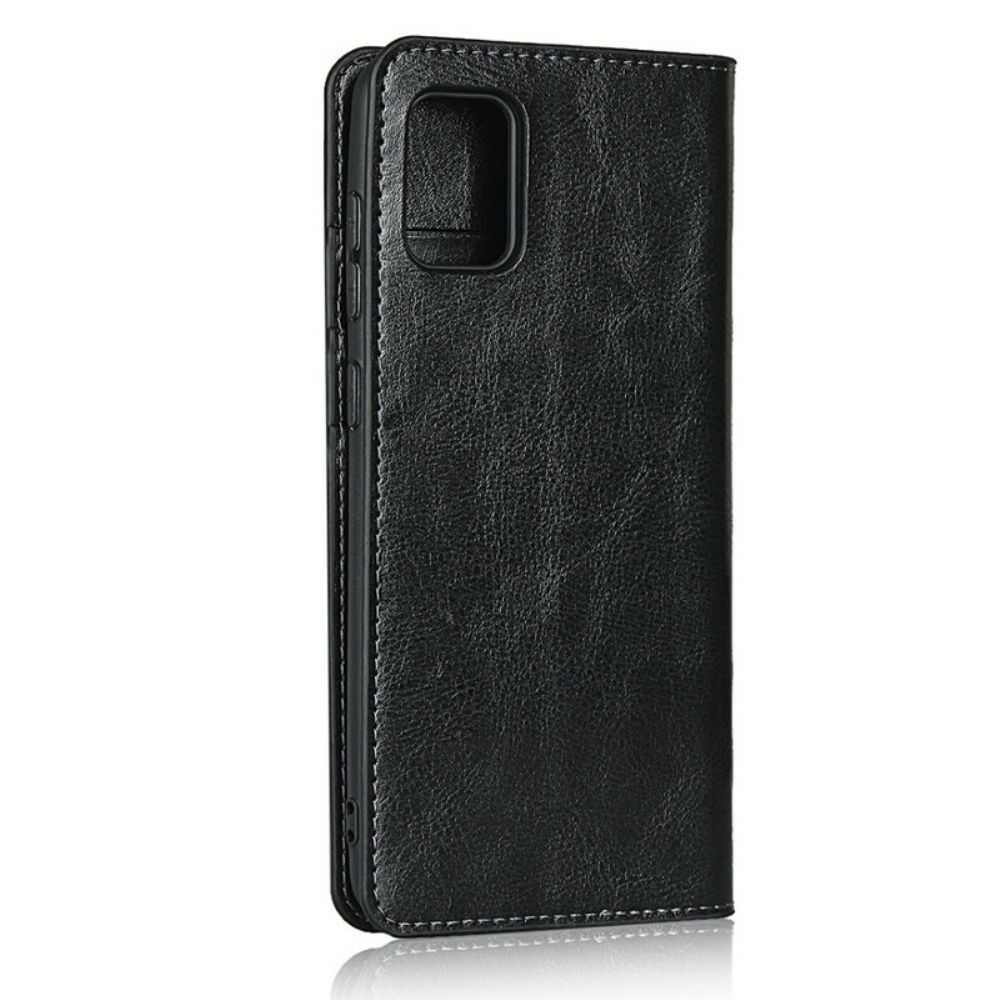 Schutzhülle Für Samsung Galaxy A31 Flip Case Echtes Leder