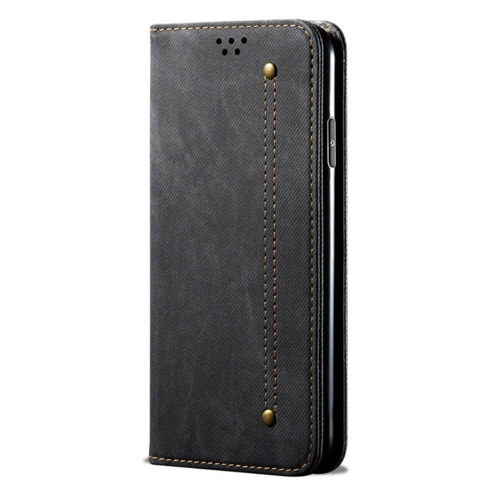 Schutzhülle Für Samsung Galaxy A31 Flip Case Jeansstoff