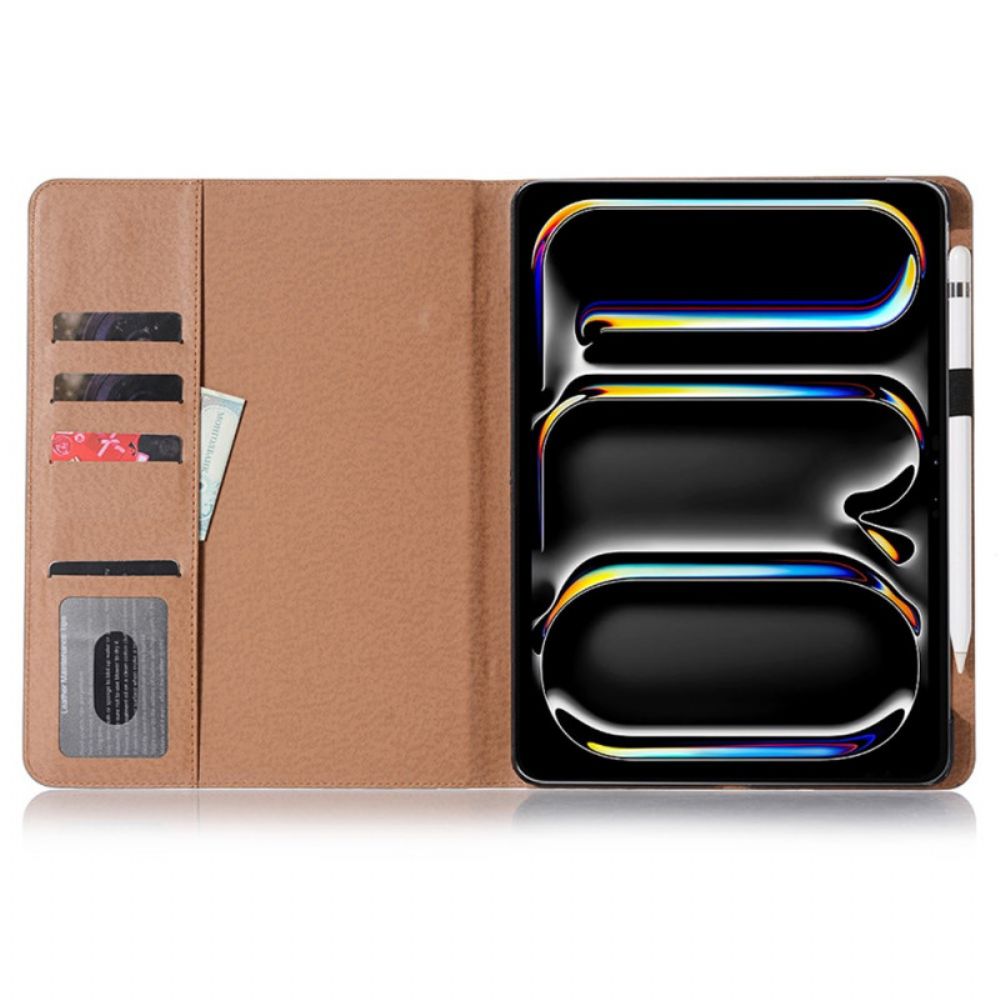 Case iPad Pro 13 (2024) Vintage-stil