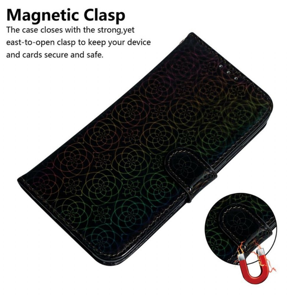 Flip Case Für Huawei P Smart 2024 Reine Farbe