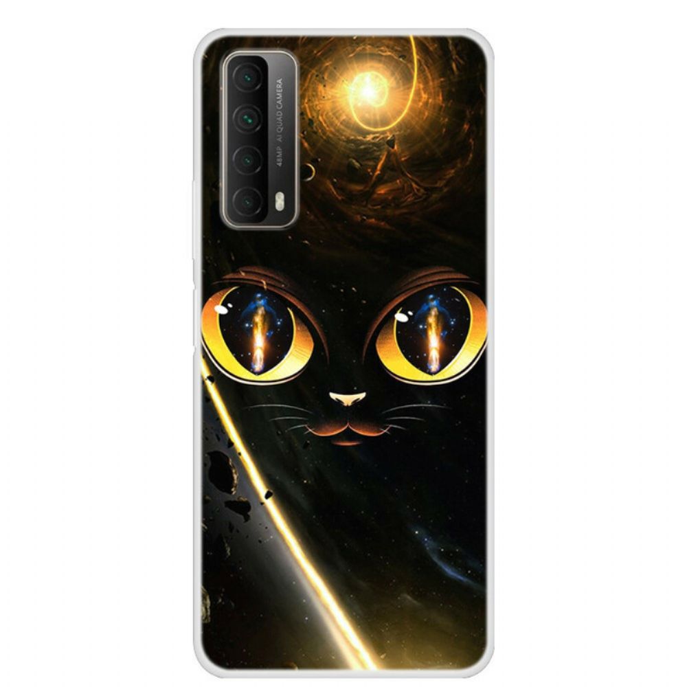 Handyhülle Für Huawei P Smart 2024 Galaxy-katze