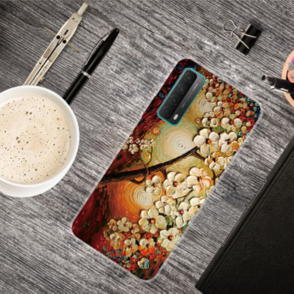 Hülle Für Huawei P Smart 2024 Flexible Blumen