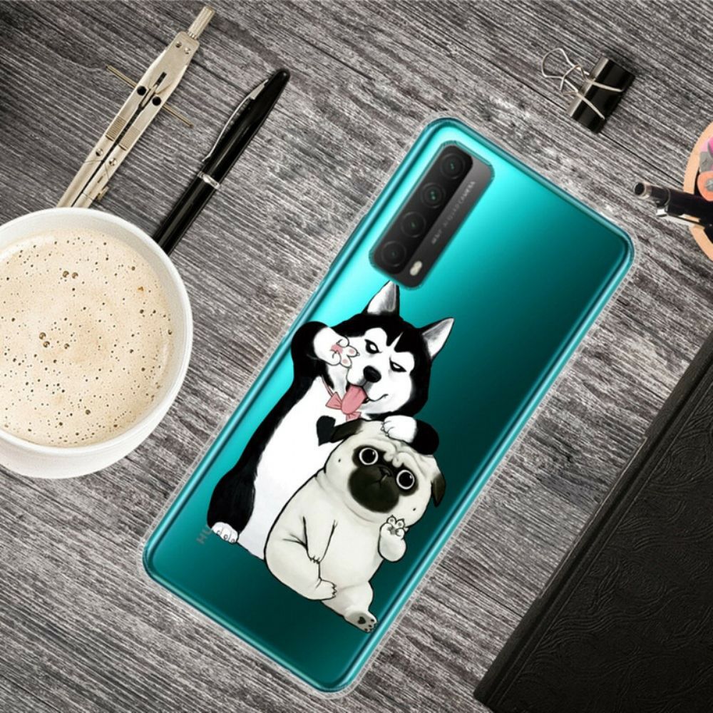 Hülle Für Huawei P Smart 2024 Lustige Hunde