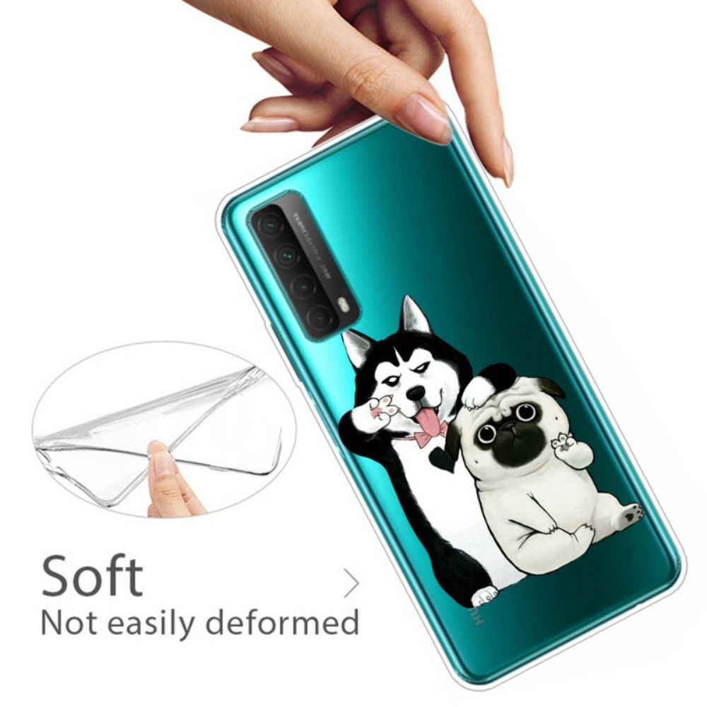 Hülle Für Huawei P Smart 2024 Lustige Hunde