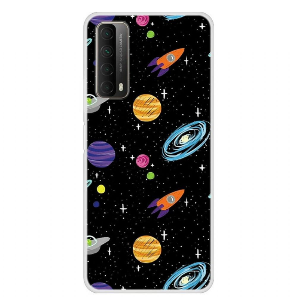 Hülle Für Huawei P Smart 2024 Planet Galaxie