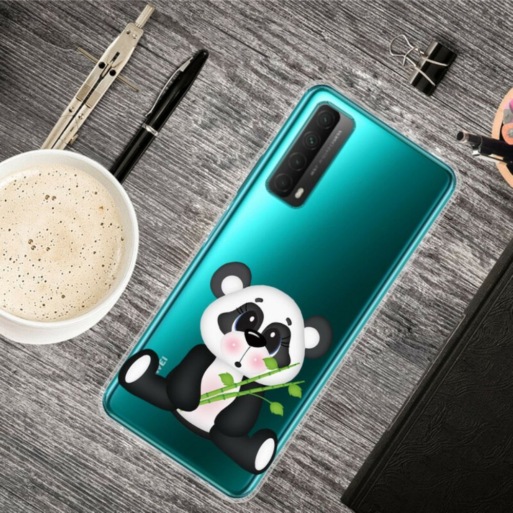 Hülle Für Huawei P Smart 2024 Transparenter Trauriger Panda