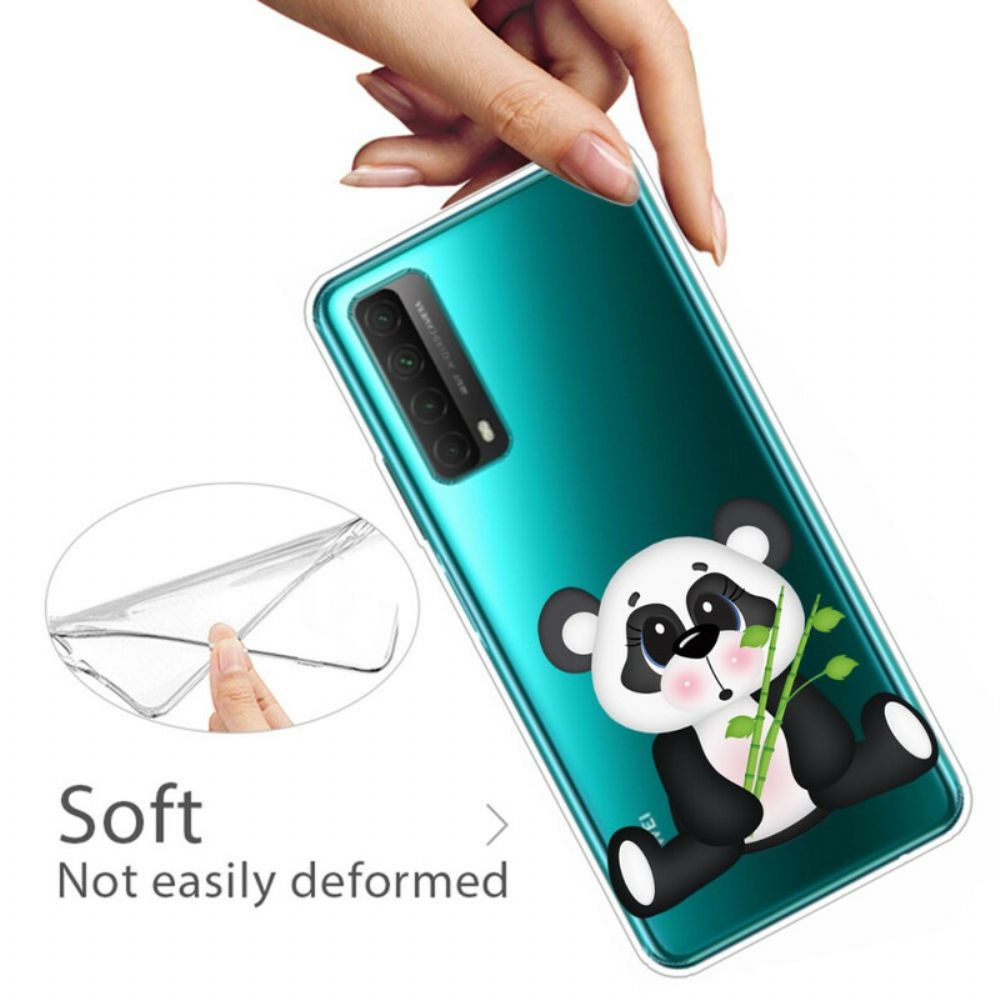 Hülle Für Huawei P Smart 2024 Transparenter Trauriger Panda