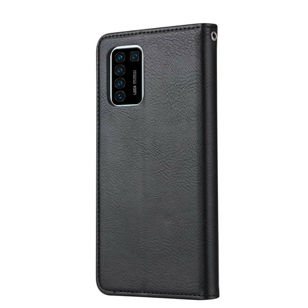 Schutzhülle Für Huawei P Smart 2024 Flip Case Kartenetui Aus Kunstleder