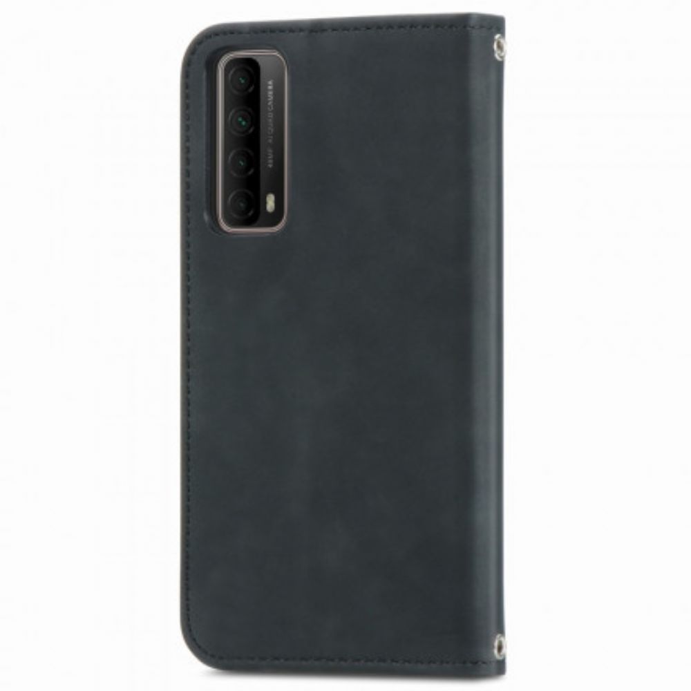 Schutzhülle Für Huawei P Smart 2024 Flip Case Vintage Kunstleder