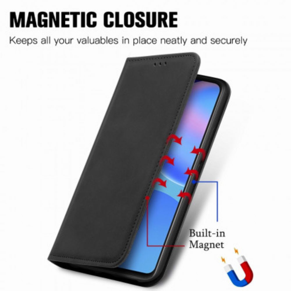 Schutzhülle Für Huawei P Smart 2024 Flip Case Vintage Kunstleder