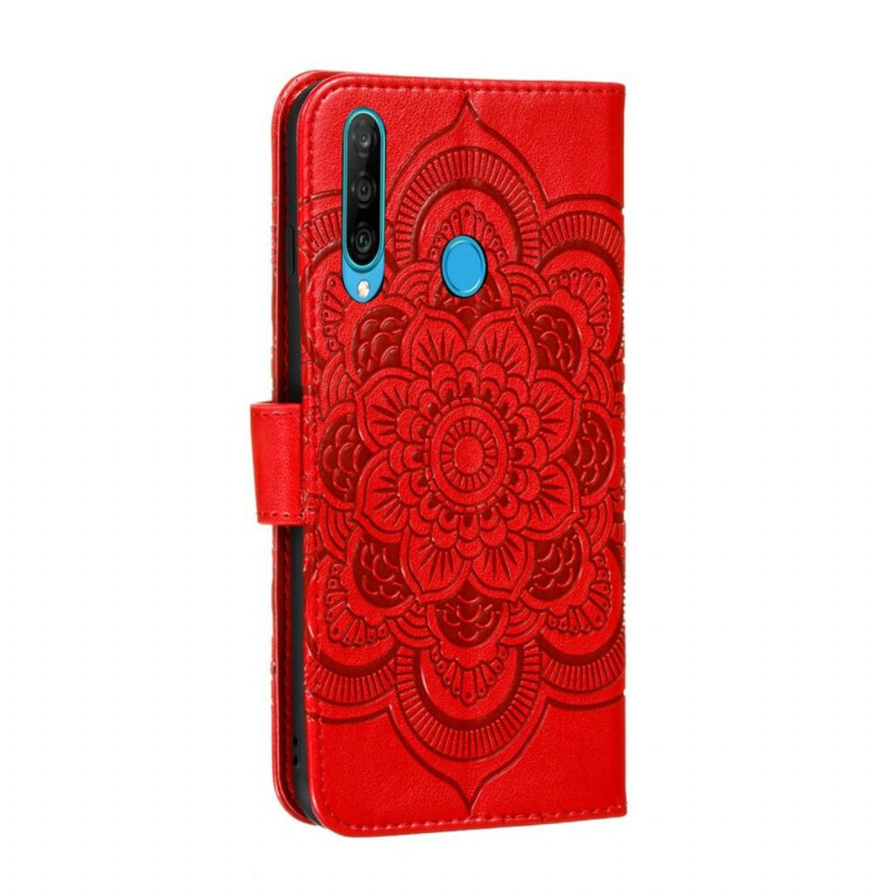 Flip Case Für Huawei Y6p Vollständiges Mandala