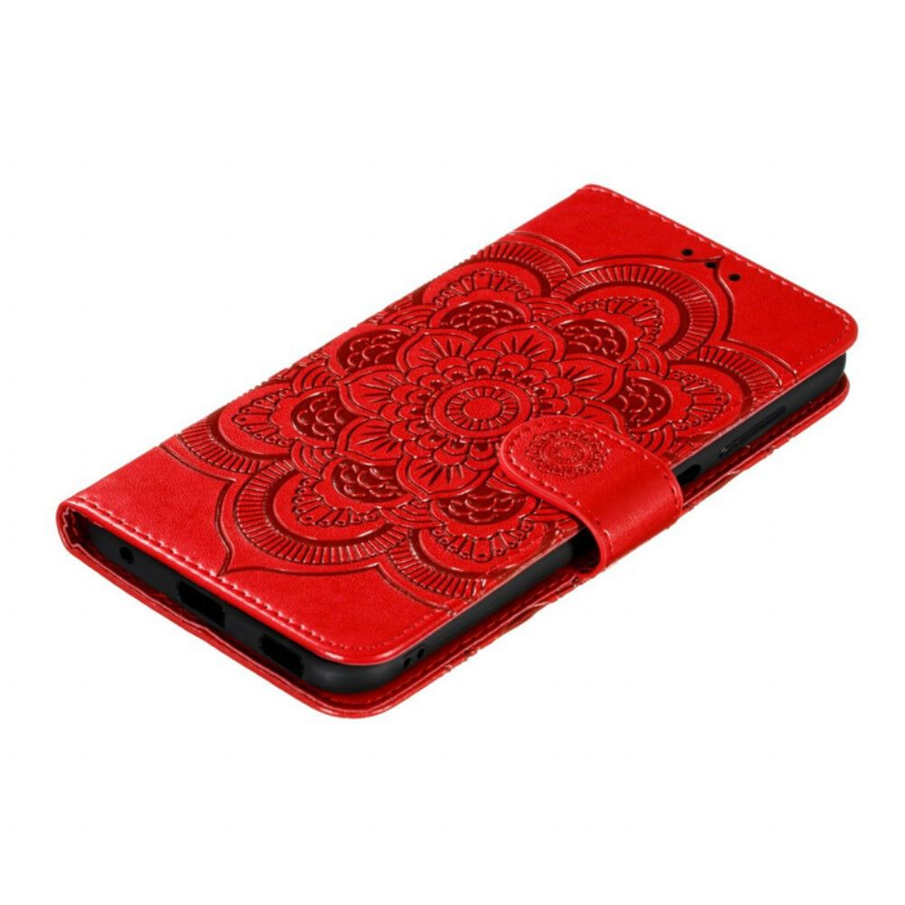 Flip Case Für Huawei Y6p Vollständiges Mandala