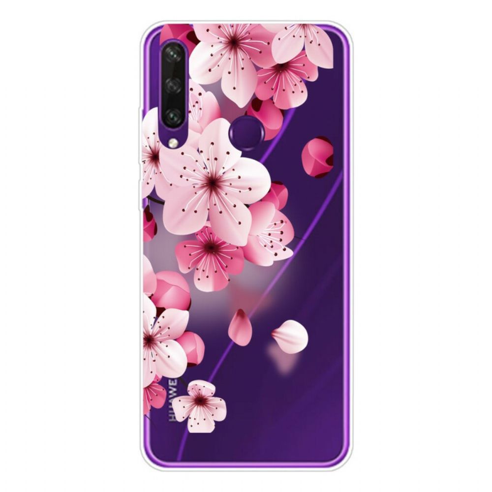 Hülle Für Huawei Y6p Premium Blumen